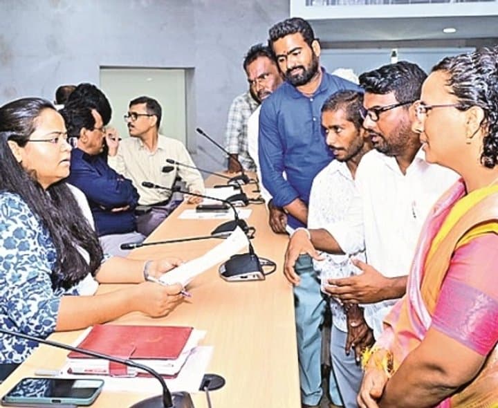 మండల స్థాయిలో ప్రజావాణి