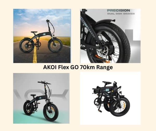 70 కిలోమీటర్ల రేంజ్తో ‘AKOI Flex GO’ ఈ-బైక్ విడుదల