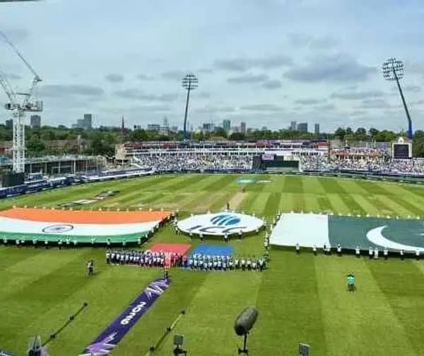 భారత్, పాక్ మ్యాచ్లో అరుదైన రికార్డు