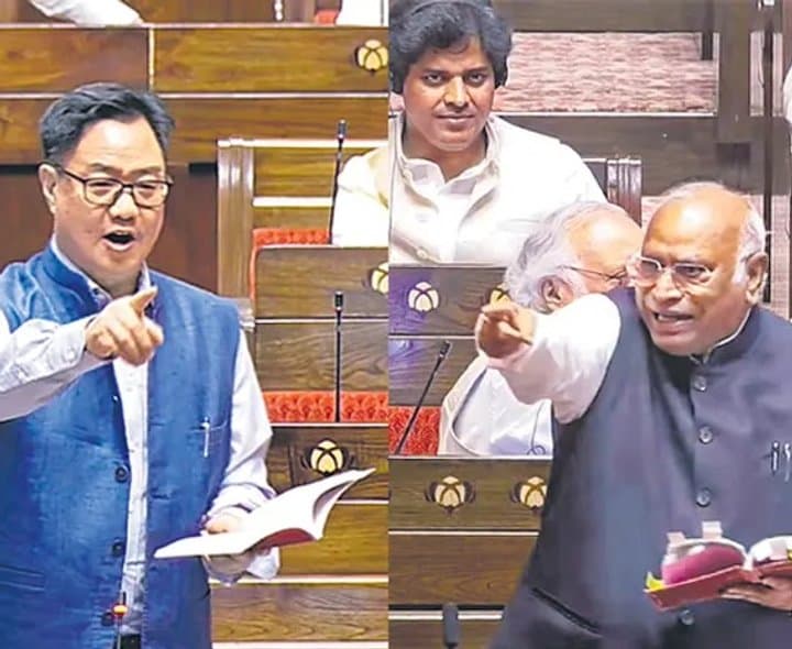 జాతీయ అంశాలపై రాజ్యసభలో వాగ్వాదం