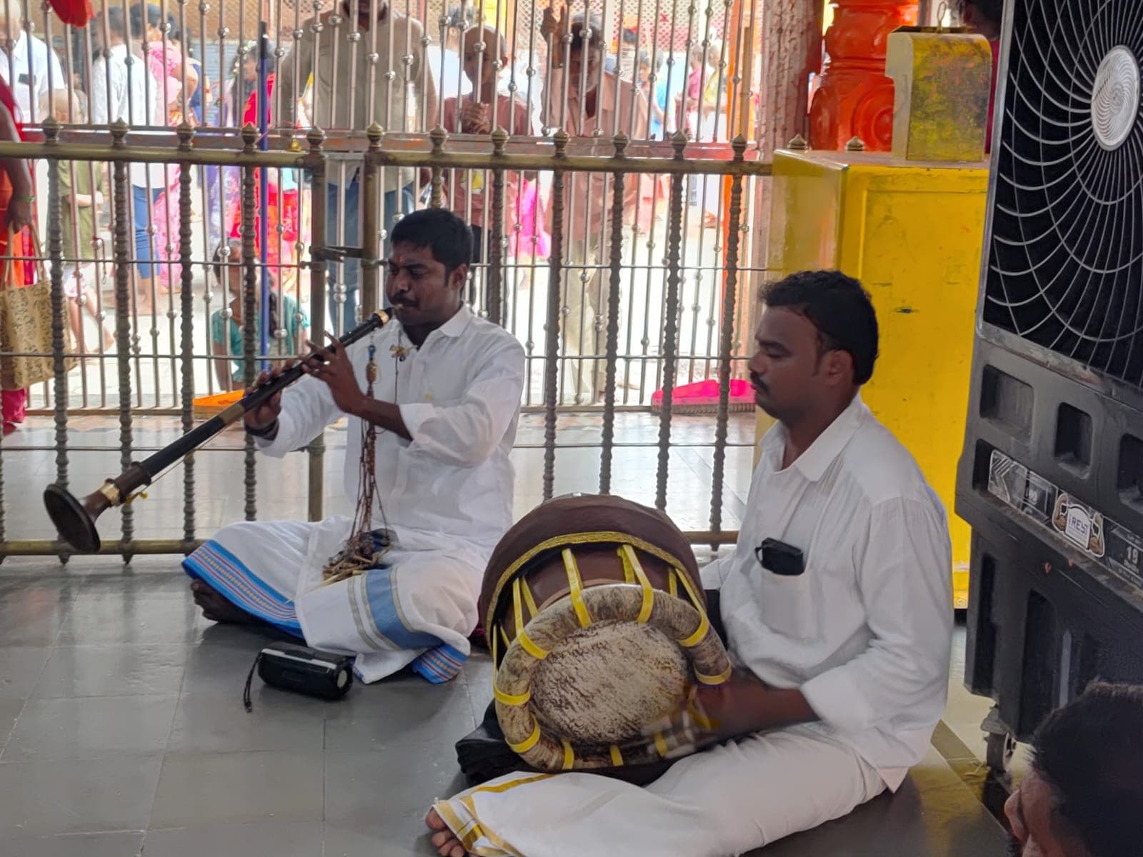 కొండగట్టు అంజన్న ఆలయంలో విధుల్లో చేరిన ఇద్దరు కొత్త మంగళ వాయిద్య కళాకారులు