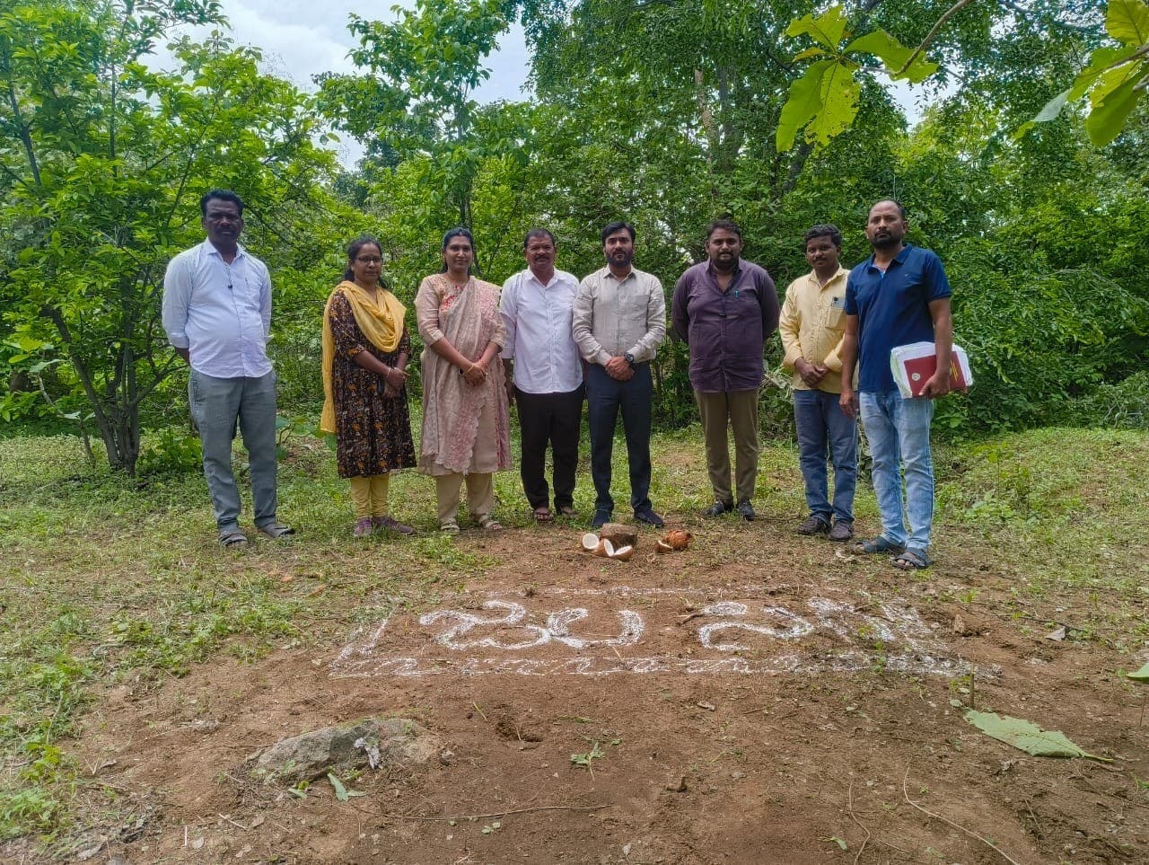 కొడిమ్యాలలో జలసిరి పనులకు భూమిపూజ.. నీటి సంరక్షణకు శ్రీకారం