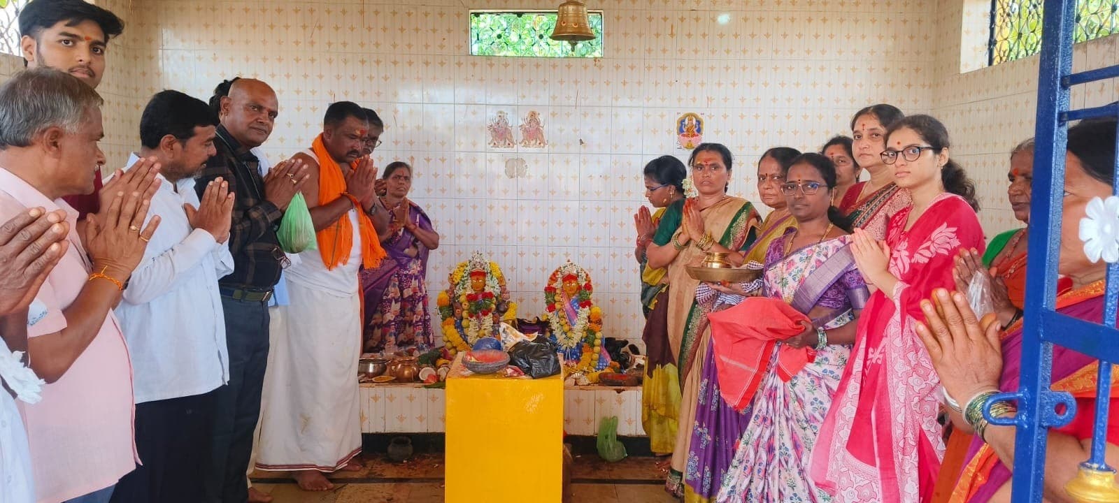 పోచమ్మ తల్లిని దర్శించుకున్న అమరచింత మున్సిపల్ చైర్మన్..